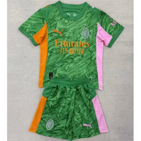 MILAN Portero Z Equipación 2025-2026, conjunto completo niños