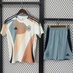 ESPAÑA FEM Segunda Equipación 2025-2026, conjunto completo niños