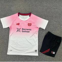 BAYER LEVERKUSEN FILTRACION Segunda Equipación 2025-2026, conjunto completo niños