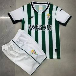 CORDOBA Primera Equipación 2025-2026, conjunto completo niños