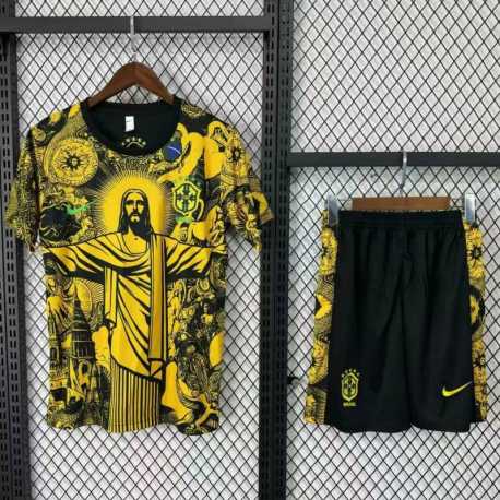 Equipacion de Adulto completa BRASIL CRISTO Equipación 2025-2026