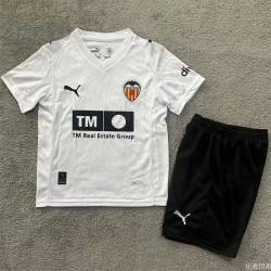 VALENCIA Primera Equipación 2025-2026, conjunto completo niños