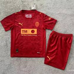 VALENCIA Segunda Equipación 2025-2026, conjunto completo niños