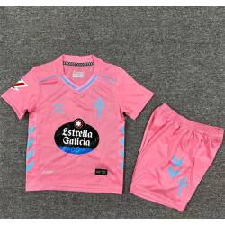 CELTA DE VIGO Tercera Equipación 2025-2026, conjunto completo niños