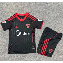 SEVILLA Segunda Equipación 2025-2026, conjunto completo niños