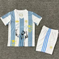 Argentina Messi Equipación 2025-2026, conjunto completo niños