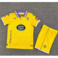 VALLADOLID Tercera Equipación 2025-2026, conjunto completo niños