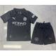 MANCHESTER CITY Tercera Equipación 2025-2026, conjunto completo niños