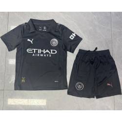 MANCHESTER CITY Tercera Equipación 2025-2026, conjunto completo niños