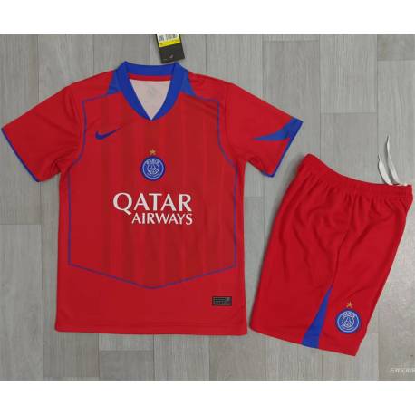 PSG PARIS Tercera Equipación 2025 - 2026, conjunto completo niños