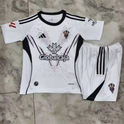ALBACETE Primera Equipación 2025-2026, conjunto completo niños