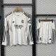 RM Manga Larga Primera Equipación 2025-2026, conjunto completo niños