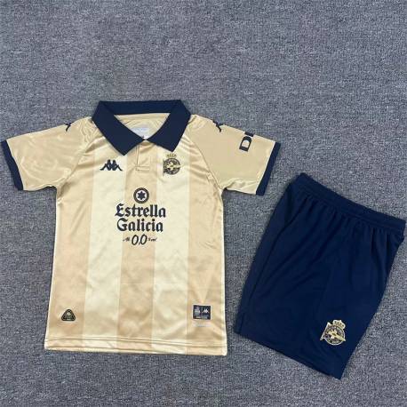 DEPORTIVO DE LA CORUÑA Aniversario Equipación 2025-2026, conjunto completo niños