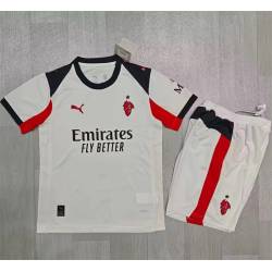 MILAN FILTRACION Segunda Equipación 2025-2026, conjunto completo niños