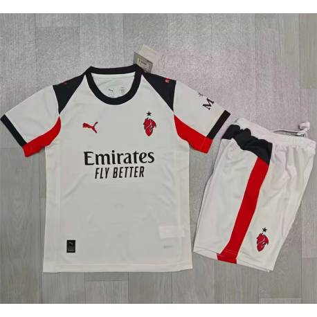 MILAN FILTRACION Segunda Equipación 2025-2026, conjunto completo niños
