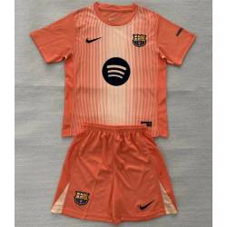 BARCELONA Portero 3 Equipación 2025-2026, conjunto completo niños