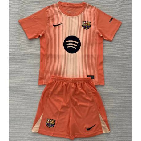 BARCELONA Portero 2 Equipación 2025-2026, conjunto completo niños