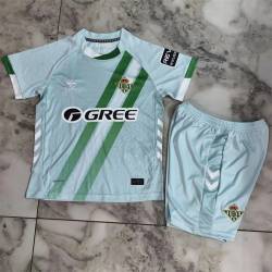 REAL BETIS Segunda Equipación 2025-2026, conjunto completo niños
