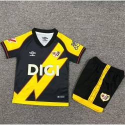 RAYO VALLECANO Tercera Equipación 2025-2026, conjunto completo niños