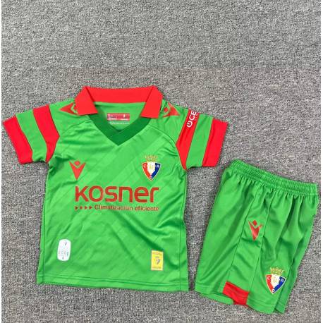 OSASUNA Segunda Equipación 2025-26, conjunto completo niños