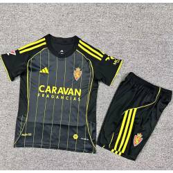 ZARAGOZA Tercera Equipación 2025-2026, conjunto completo niños