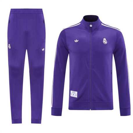 Chandal RM 2025 - 2026 DF cremallera completa chaqueta.