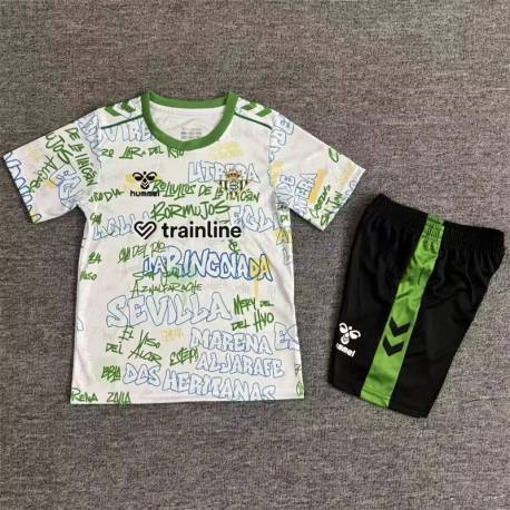 REAL BETIS Entreno Equipación 2025-2026, conjunto completo niños