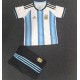 Argentina Primera Equipación 2025-2026, conjunto completo niños