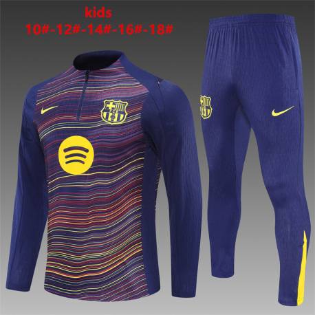 Chandal de niño BARCELONA ASS 2025-26 con sueter manga larga