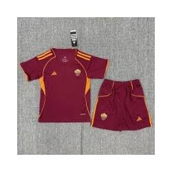 ROMA Primera Equipación 2025-2026, conjunto completo niños