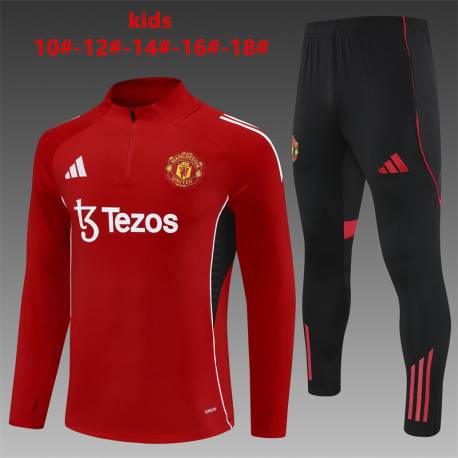 Chandal de niño MANCHESTER UNITED R 2025-26 con sueter manga larga