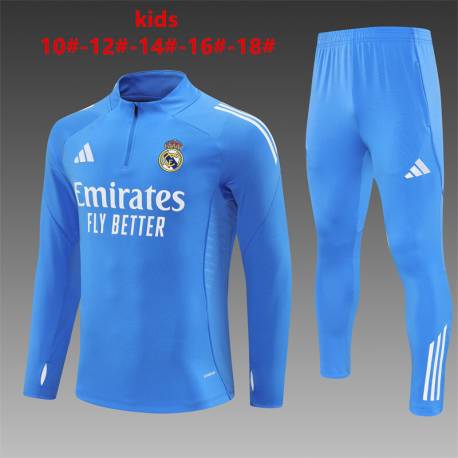 Chandal de niño RM 2025-26 con sueter manga larga