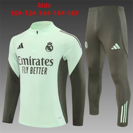 Chandal de niño RM ET 2025-26 con sueter manga larga