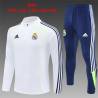Chandal de niño RM QE 2025-26 con sueter manga larga