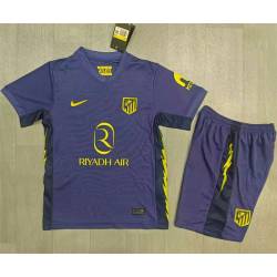 AT. MADRID FILTRACION Segunda Equipación 2025-2026, conjunto completo niños