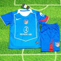 AT. MADRID Tercera Equipación 2025-2026, conjunto completo niños
