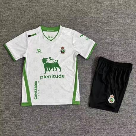 RACING DE SANTANDER Primera Equipación 2025-2026, conjunto completo niños