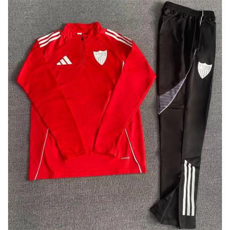 Chandal SEVILLA 2025 - 2026 media cremallera sudadera.
