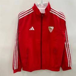 POCO STOCK - Chaqueta Cortavientos Reversible SEVILLA 2025 - 2026 cremallera completa.