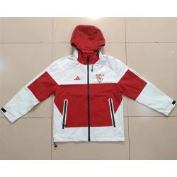 POCO STOCK - Chaqueta Cortavientos VB SEVILLA 2025 - 2026 cremallera completa.