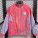 POCO STOCK - Chaqueta Cortavientos Reversible BARCELONA 2025 - 2026 cremallera completa.