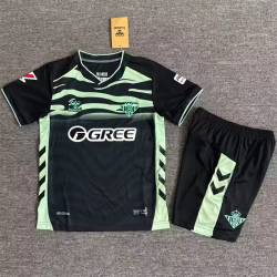 REAL BETIS Tercera Equipación 2025-2026, conjunto completo niños