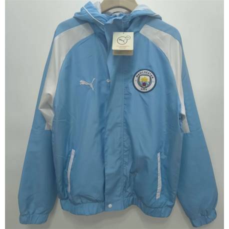 POCO STOCK - Chaqueta Cortavientos MANCHESTER CITY 2025 - 2026 cremallera completa.