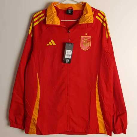 POCO STOCK - Chaqueta Cortavientos ESPAÑA 2025 - 2026 cremallera completa.