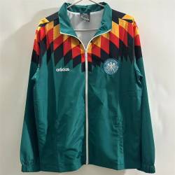 POCO STOCK - Chaqueta Cortavientos ALEMANIA RETRO 2025 - 2026 cremallera completa.