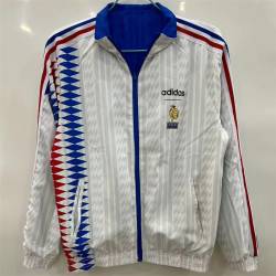 POCO STOCK - Chaqueta Cortavientos Reversible FRANCIA RETRO 2025 - 2026 cremallera completa.