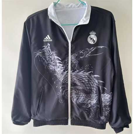 POCO STOCK - Chaqueta Cortavientos Reversible RM 2025 - 2026 cremallera completa.