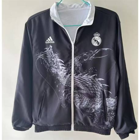 POCO STOCK - Chaqueta Cortavientos Reversible RM 2025 - 2026 cremallera completa.