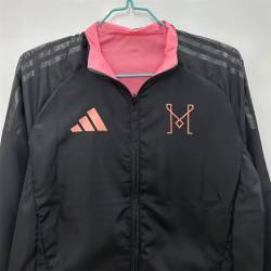 POCO STOCK - Chaqueta Cortavientos Reversible INTER MIAMI 2025 - 2026 cremallera completa.