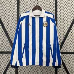 POCO STOCK - Chaqueta Cortavientos Reversible ARGENTINA RETRO 2025 - 2026 cremallera completa.